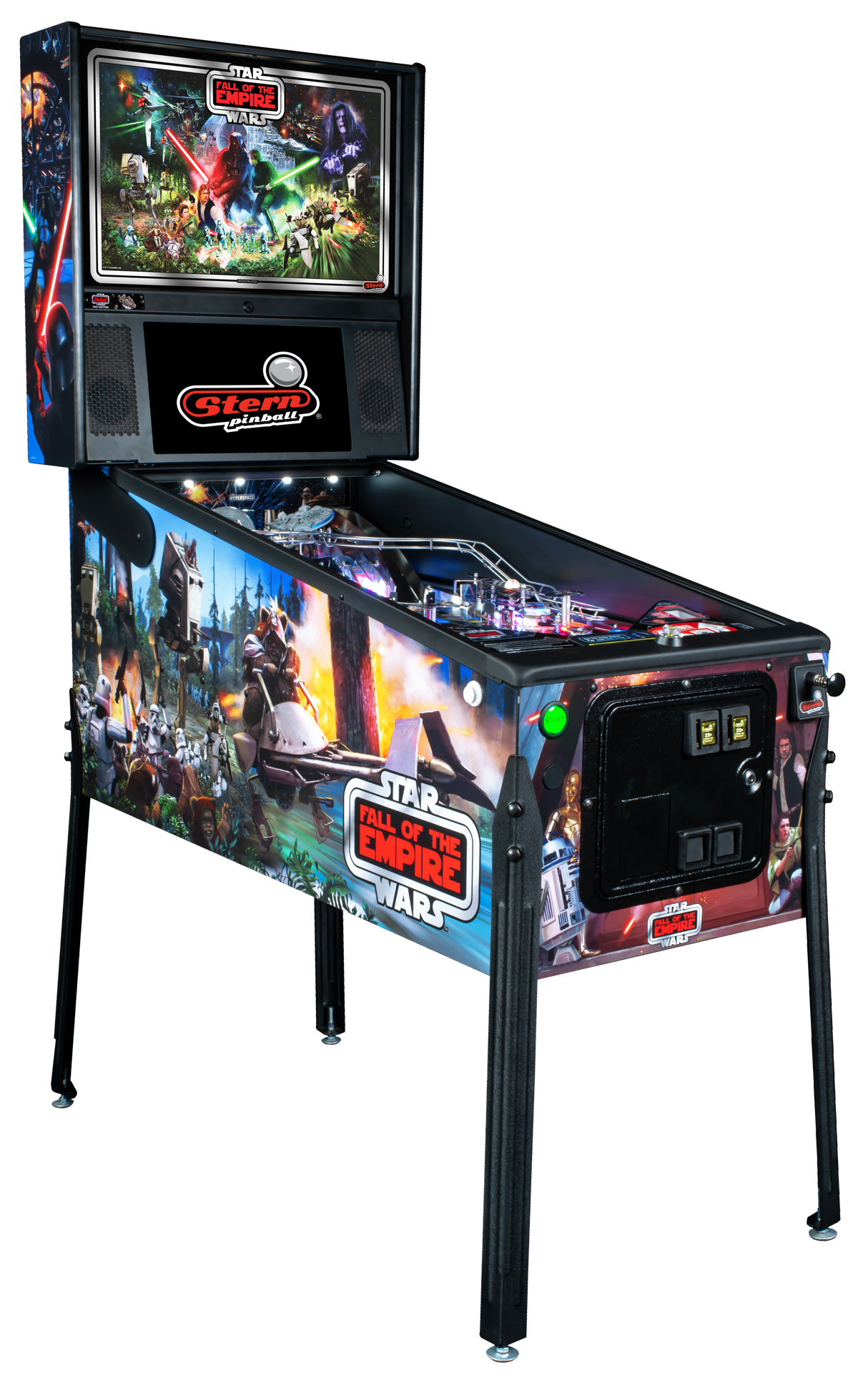 Star Wars Fall of the Empire Pro Pinball Machine By Stern