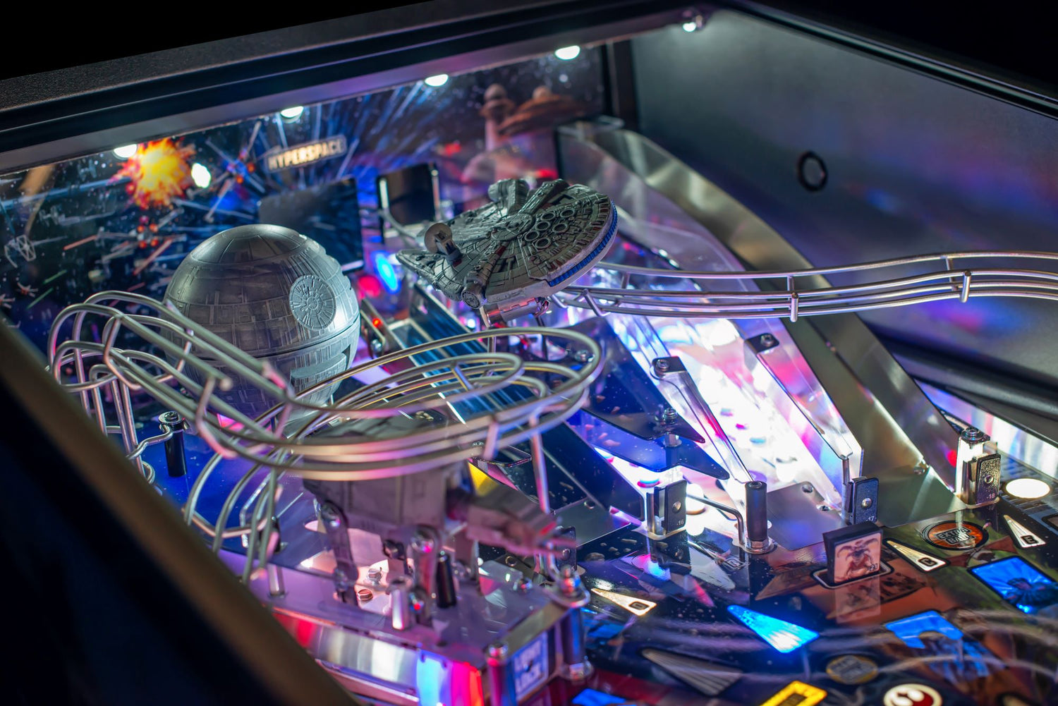 Star Wars Fall of the Empire Pro Pinball Machine By Stern