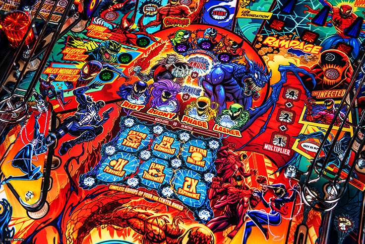 Venom Limited Edition LE Pinball By Stern