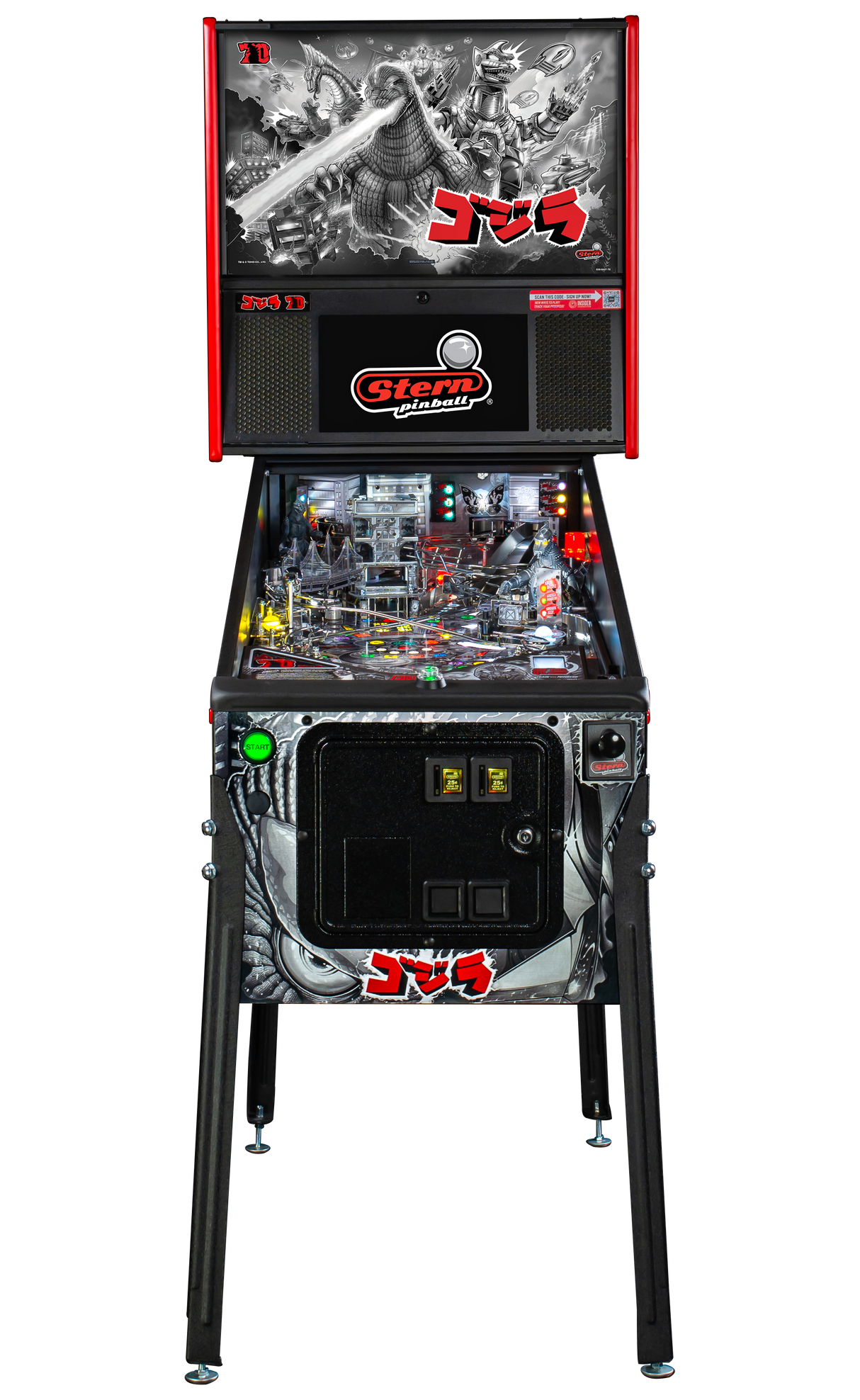 Godzilla Pinball Premium 70th Anniversary By Stern Pinball