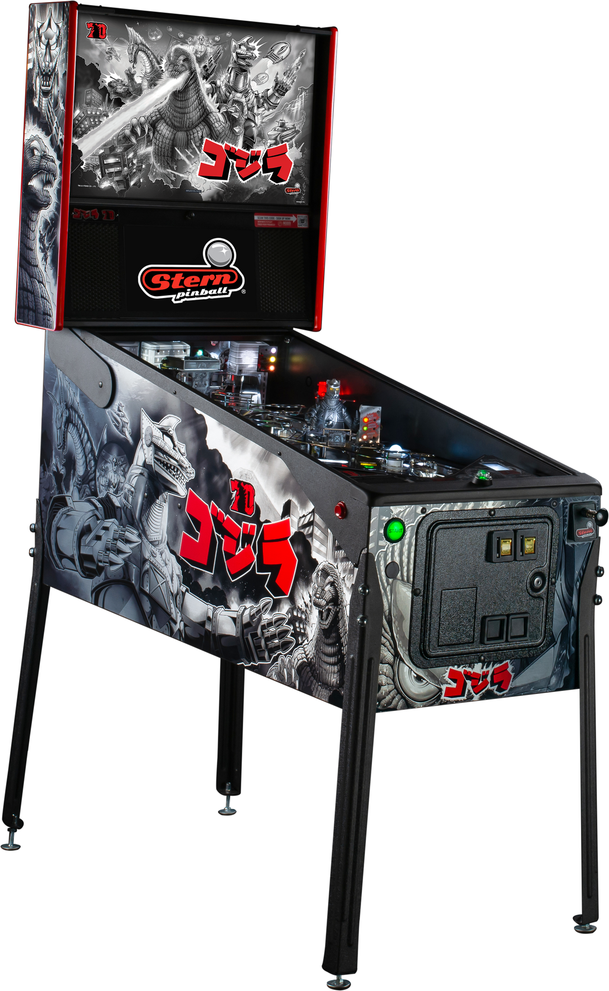 Godzilla Pinball Premium 70th Anniversary By Stern Pinball