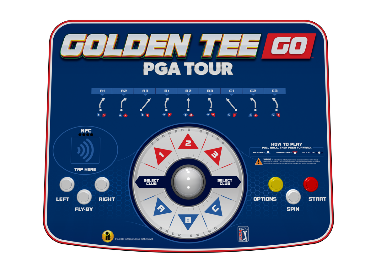 Golden Tee PGA Tour GO