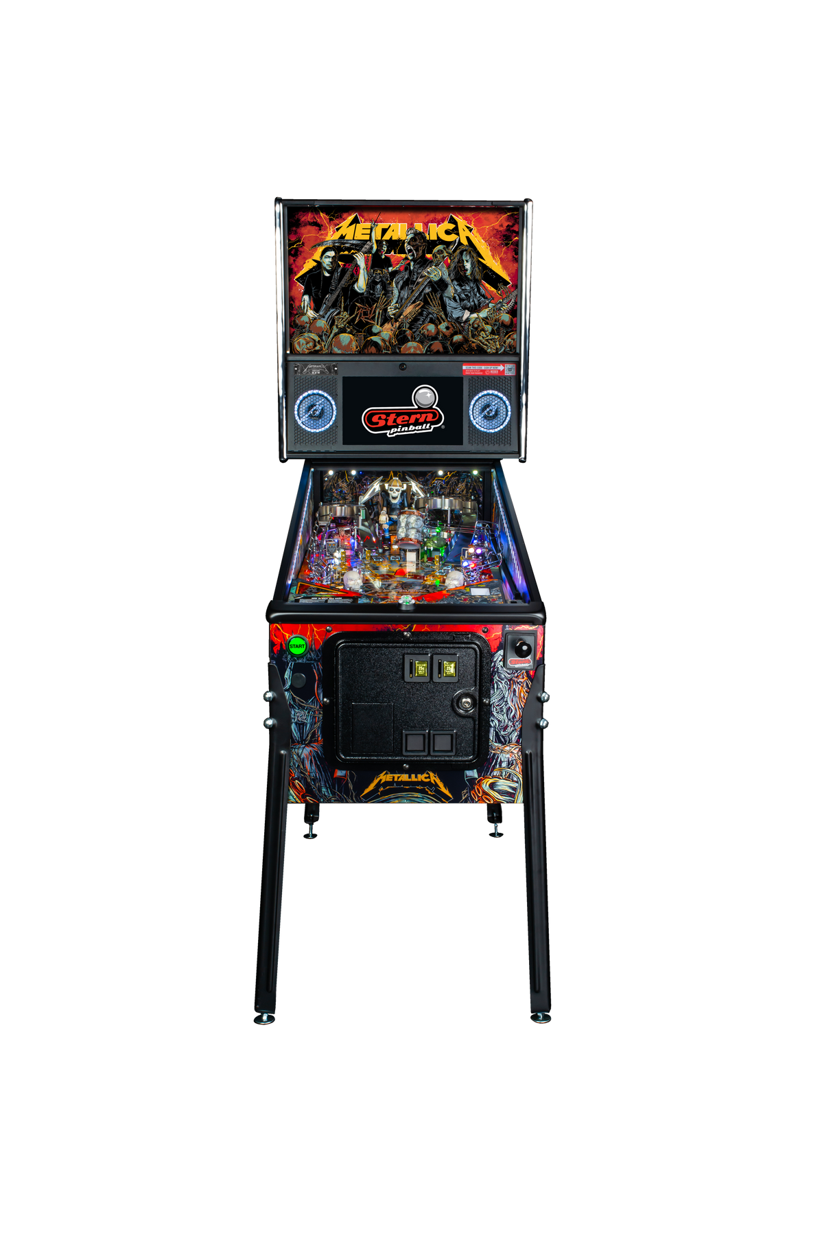 Metallica Remastered Limited Edition LE Pinball By Stern