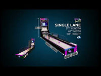 
              Neon Bowling Lane Arcade Game
            