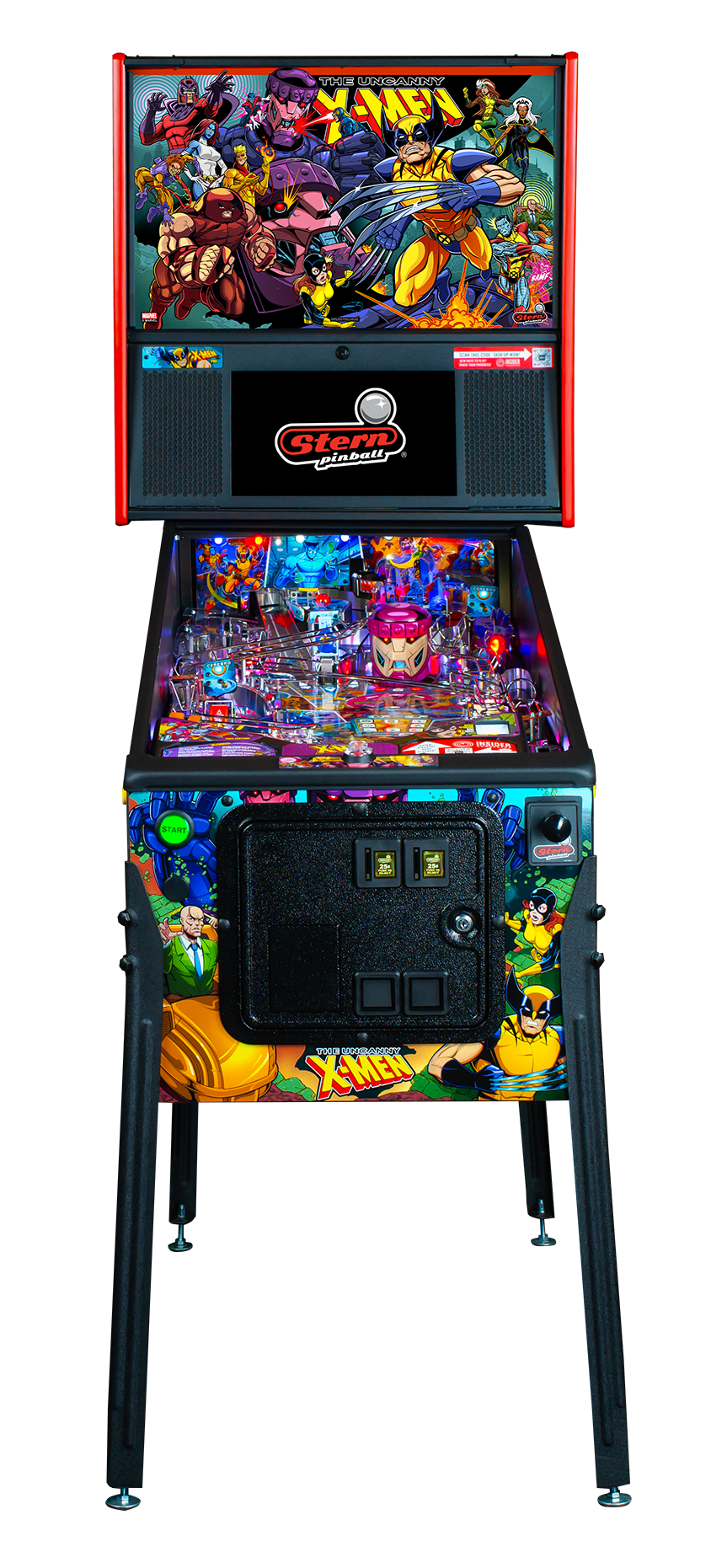 The Uncanny X-Men Pro Pinball By Stern