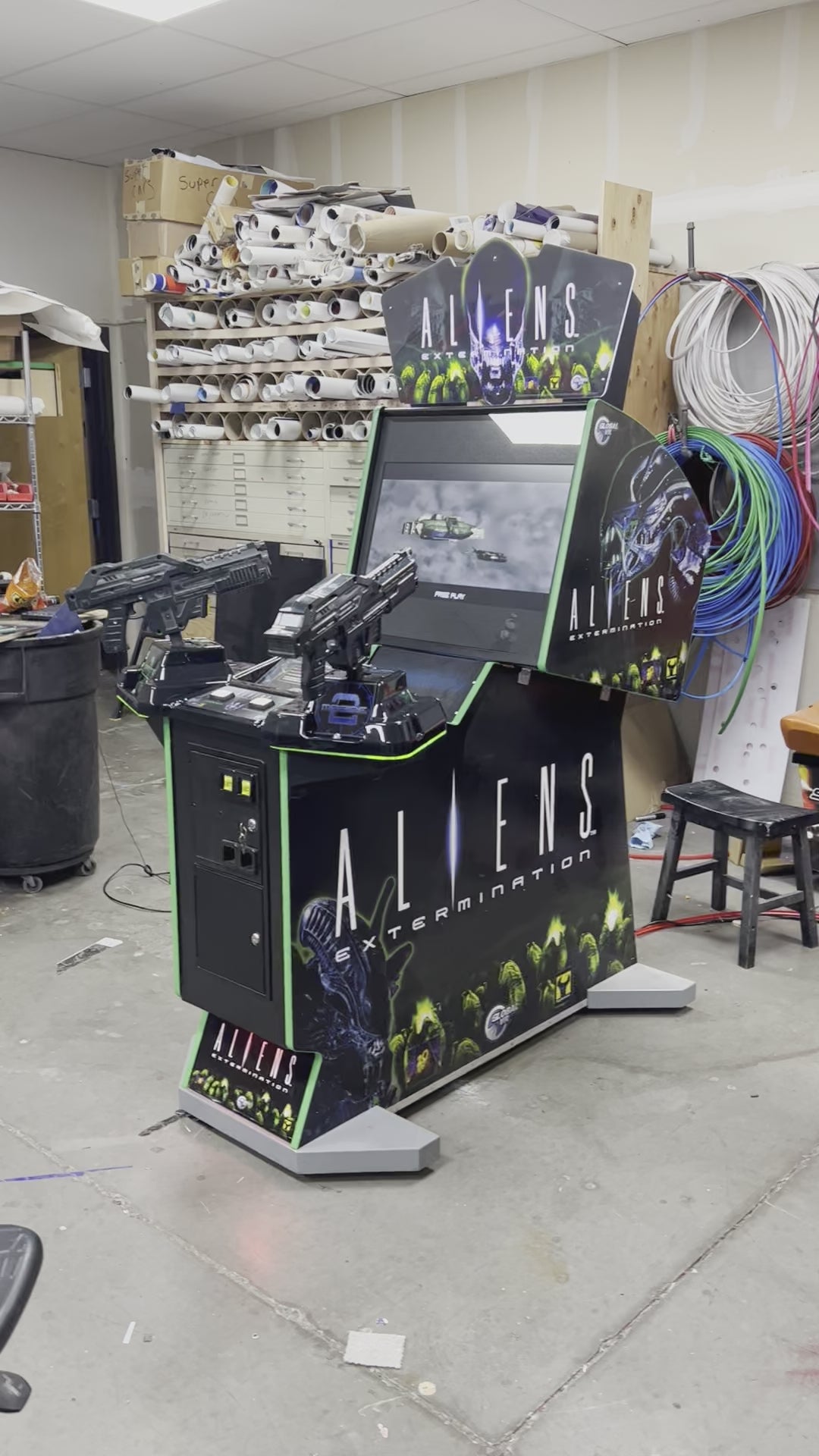 Aliens Extermination Arcade Game