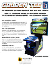 Golden Tee PGA Tour Clubhouse Standard Edition