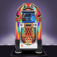 
              Rock-ola Bubbler Digital Jukebox Music Center Crystal Edition
            