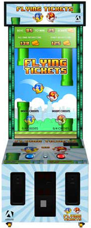 Flying Tickets Arcade Game