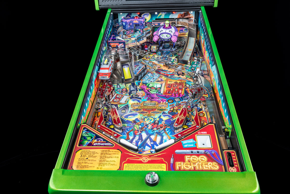 Foo Fighters Limited Edition Pinball By Stern