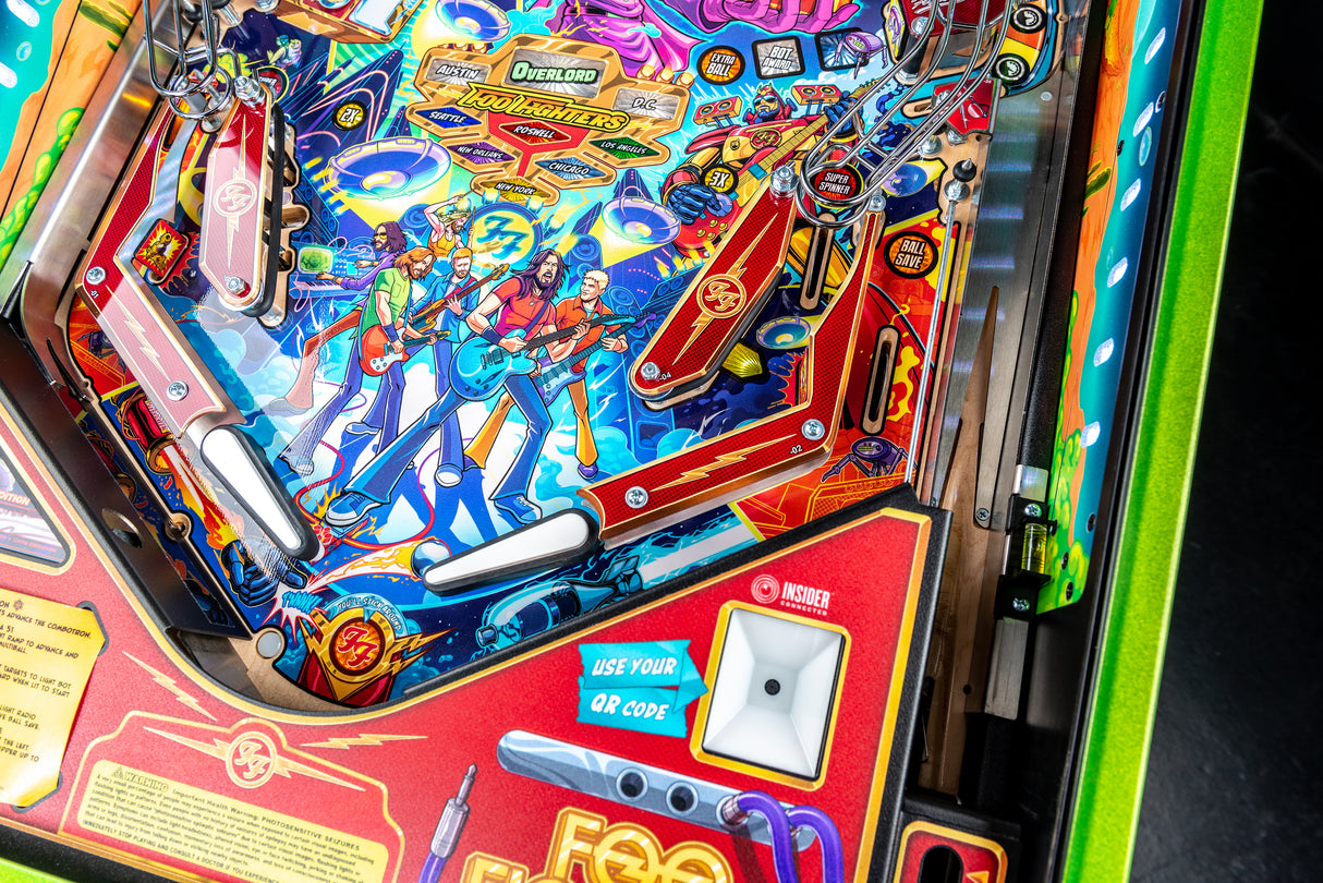 Foo Fighters Limited Edition Pinball By Stern