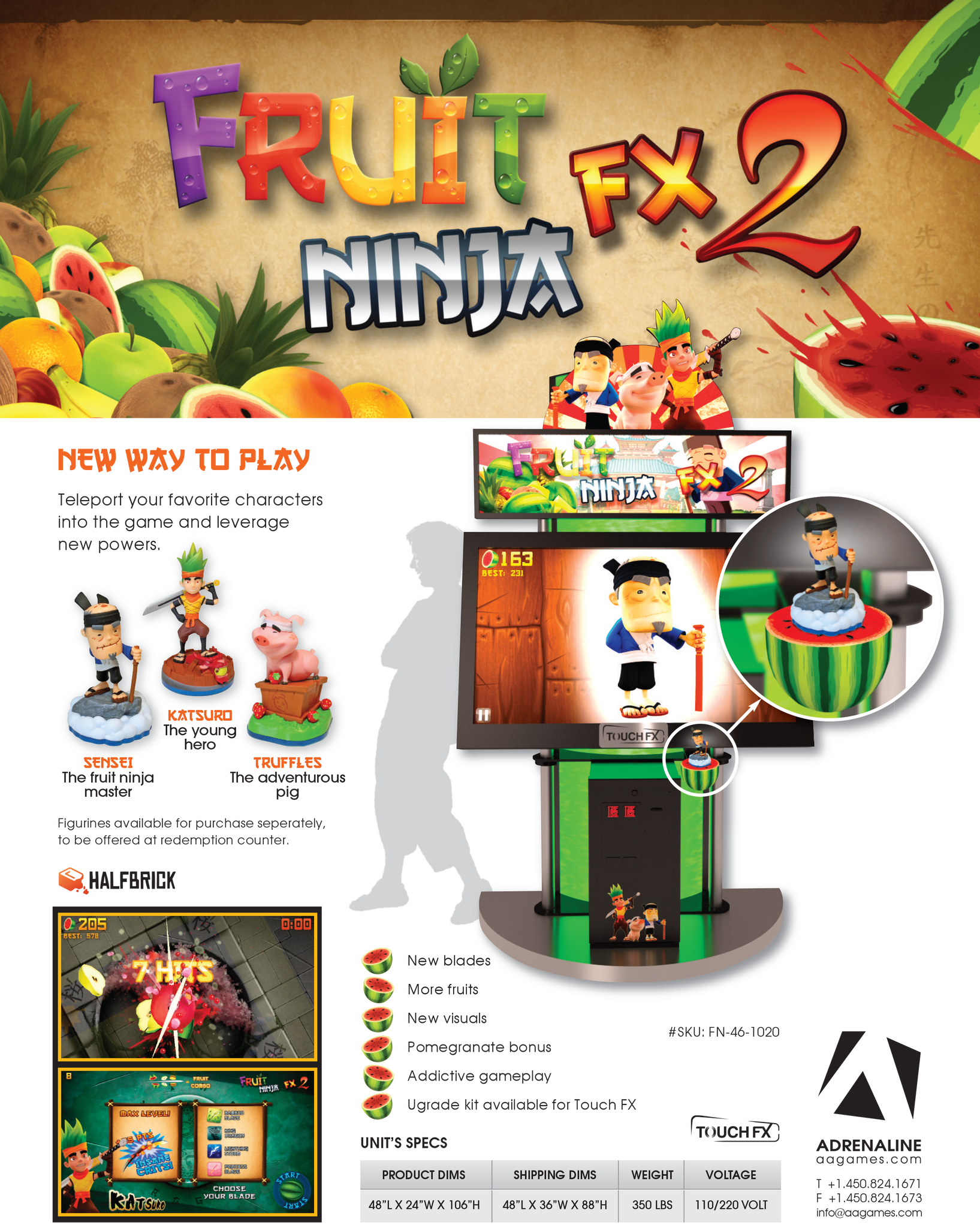 Funland - Like Fruit Ninja? Then try our Fruit Ninja FX2! It has
