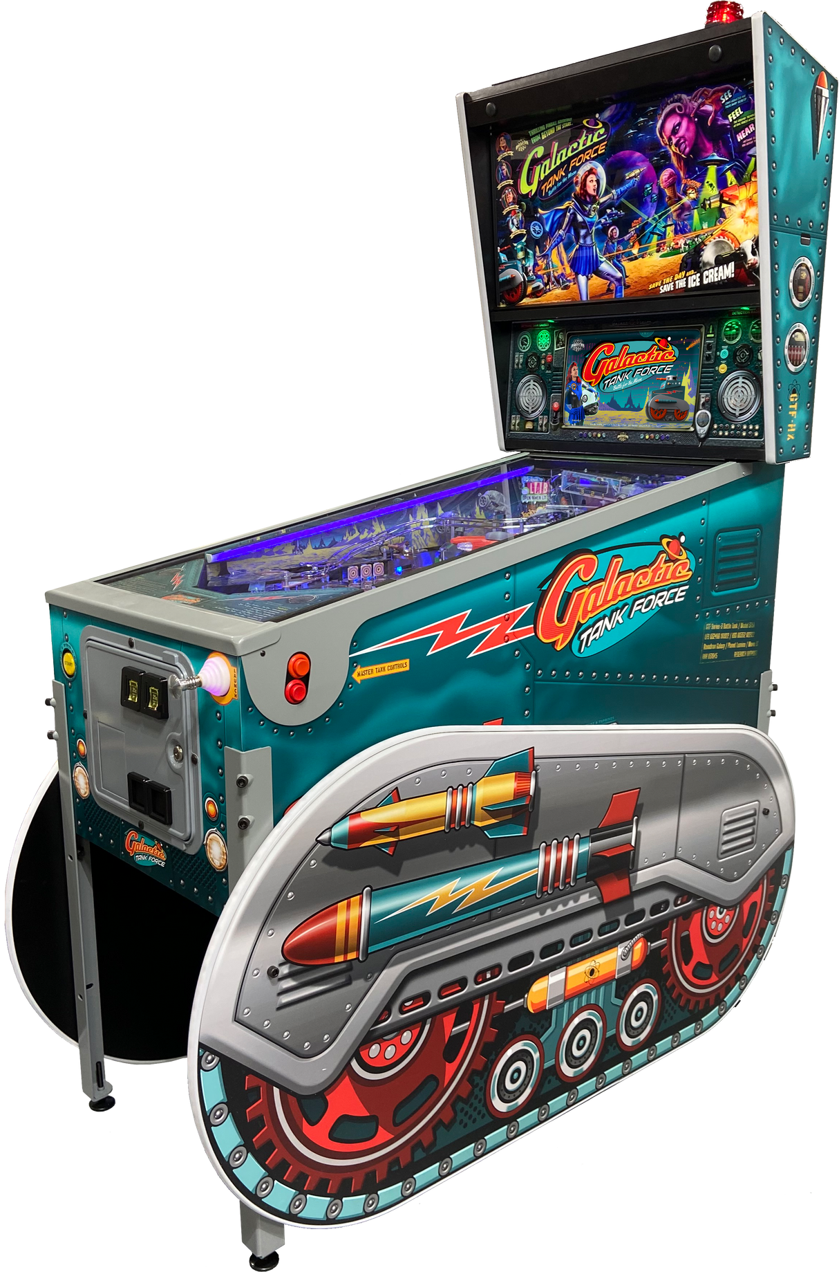 Galactic Tank Force Limited Edition by American Pinball