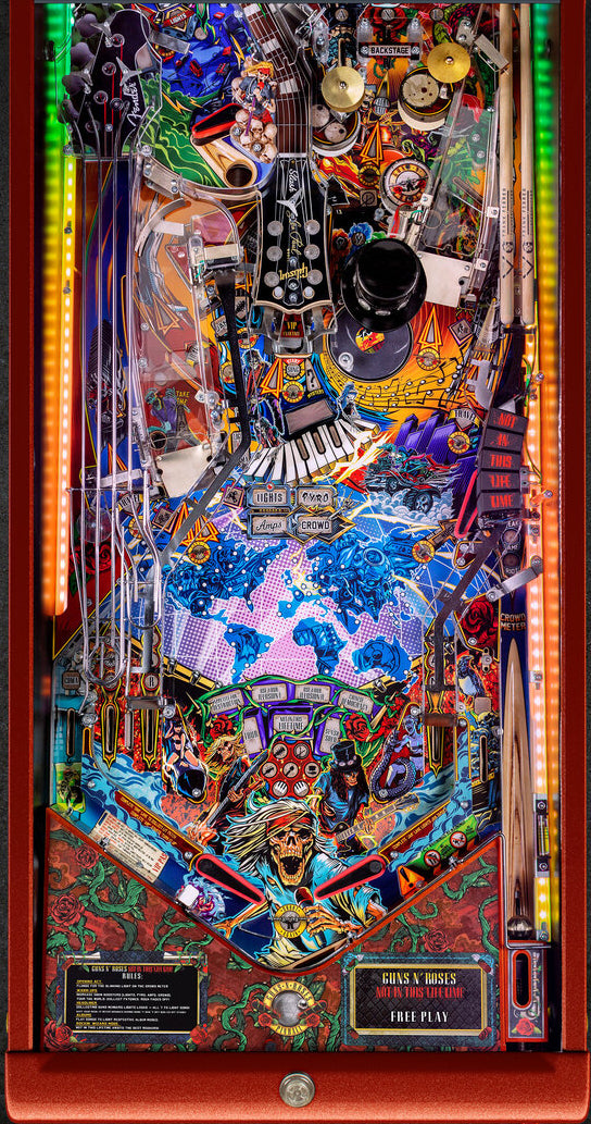 Guns N' Roses Jersey Jack LE GNR Pinball Machine