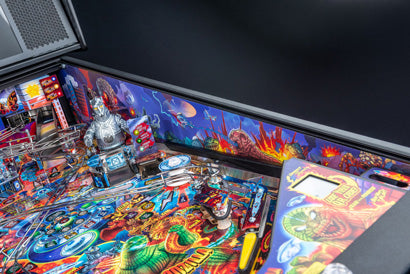 Godzilla Pinball Inside Art Blades By Stern Pinball