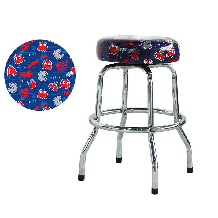 Pac-man Blue 19" Barstool