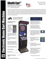 Shelti Eye 2 Electronic Dart Board