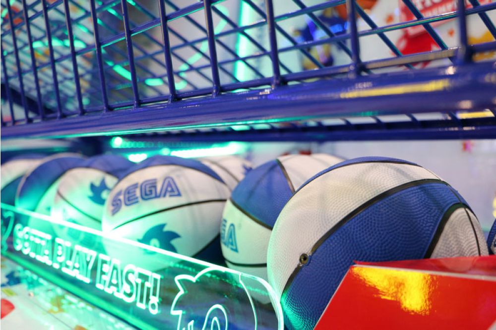 Sonic Sports Kids Basketball Arcade Game