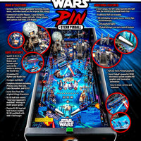 Star Wars Pinball Machine Home Pin by Stern Pinball