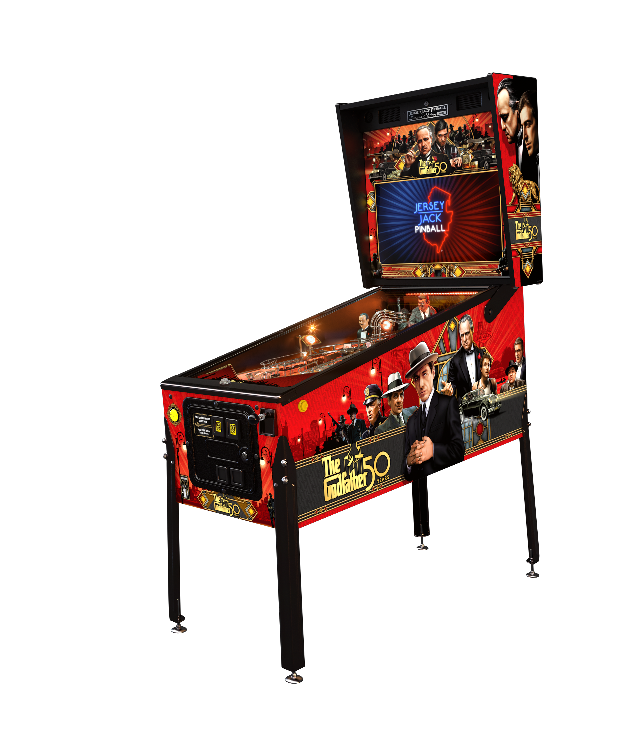 The Godfather Pinball LE By Jersey Jack Pinball – Gameroom