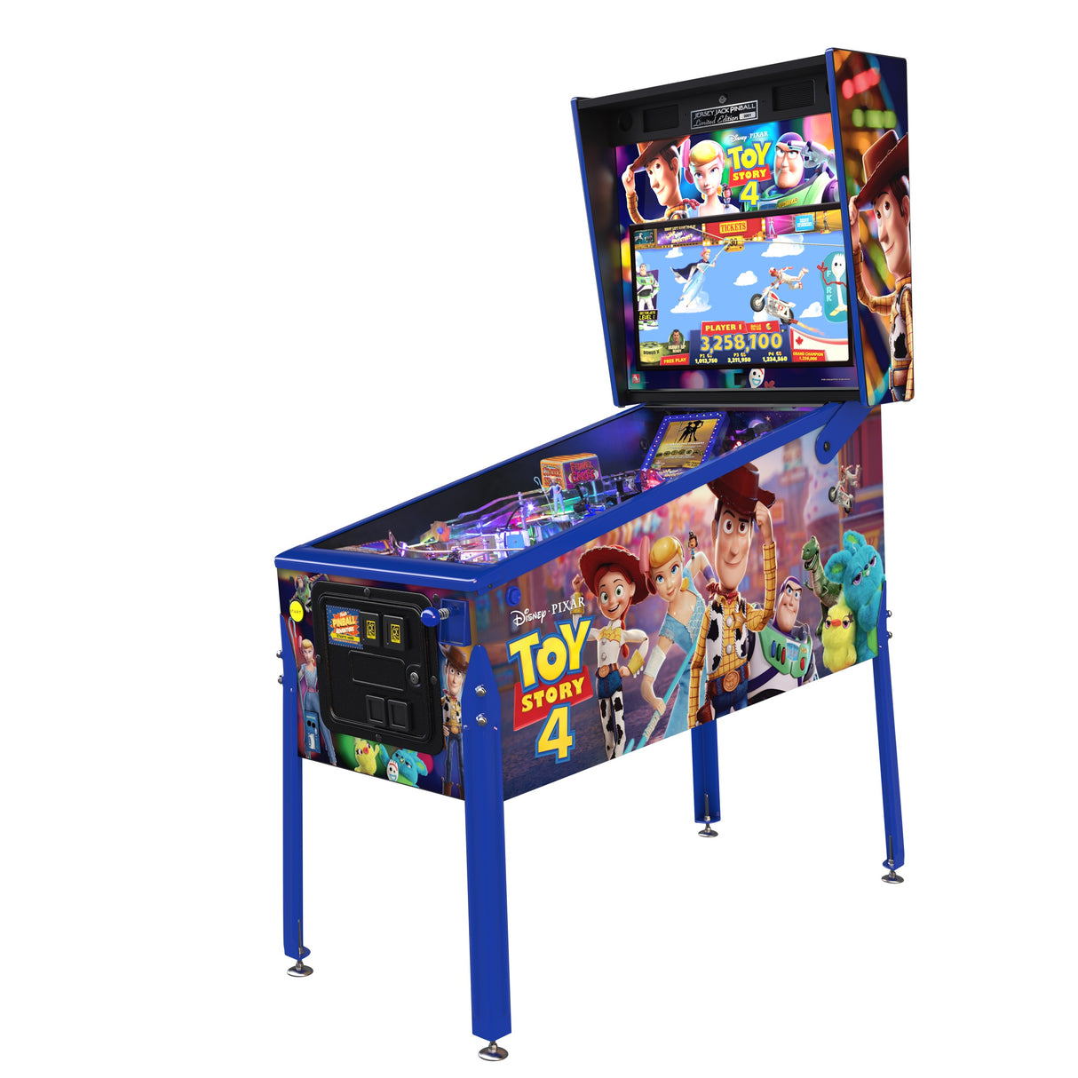 Toy Story 4 Pinball LE By Jersey Jack Pinball