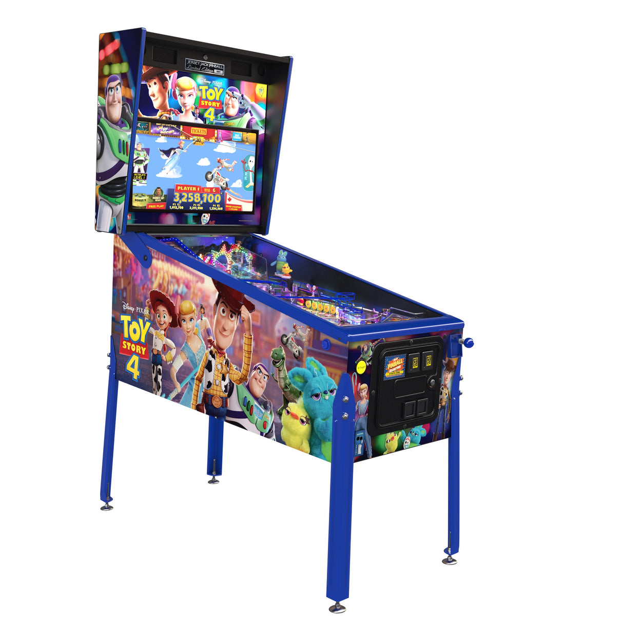 Toy Story 4 Pinball LE By Jersey Jack Pinball