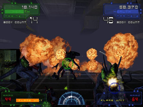 Screen Shot Aliens Extermination Arcade Game 29''