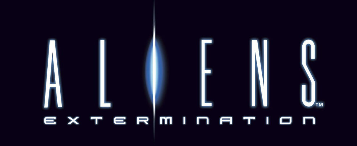 logo Aliens Extermination Arcade Game 29''