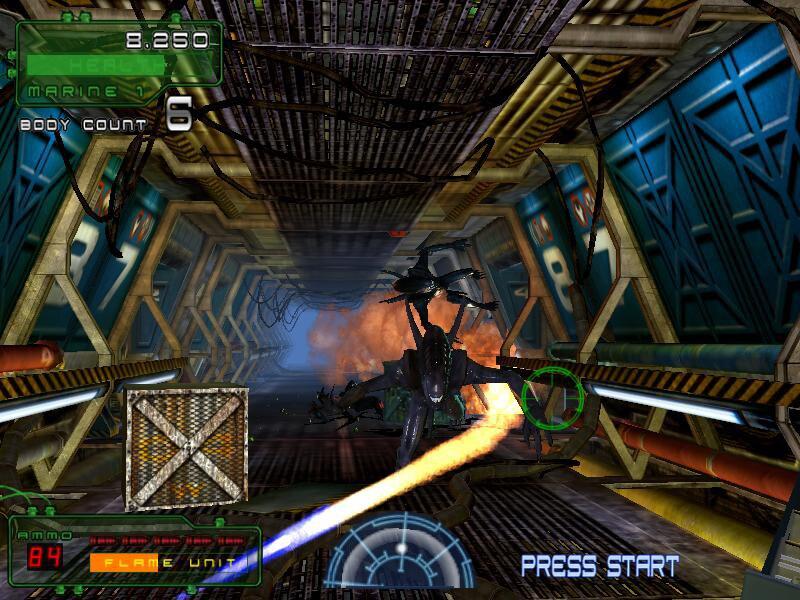 Screen Shot Aliens Extermination Arcade Game 29''