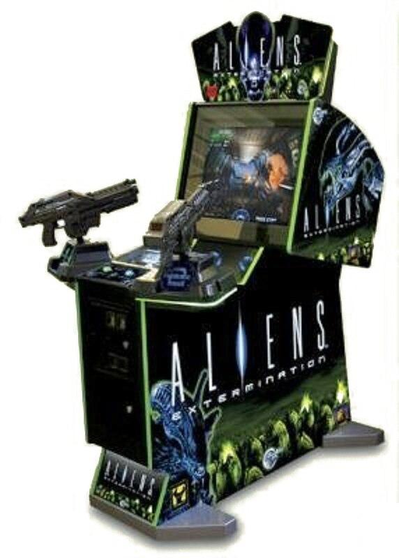 Screen Shot Aliens Extermination Arcade Game 29''