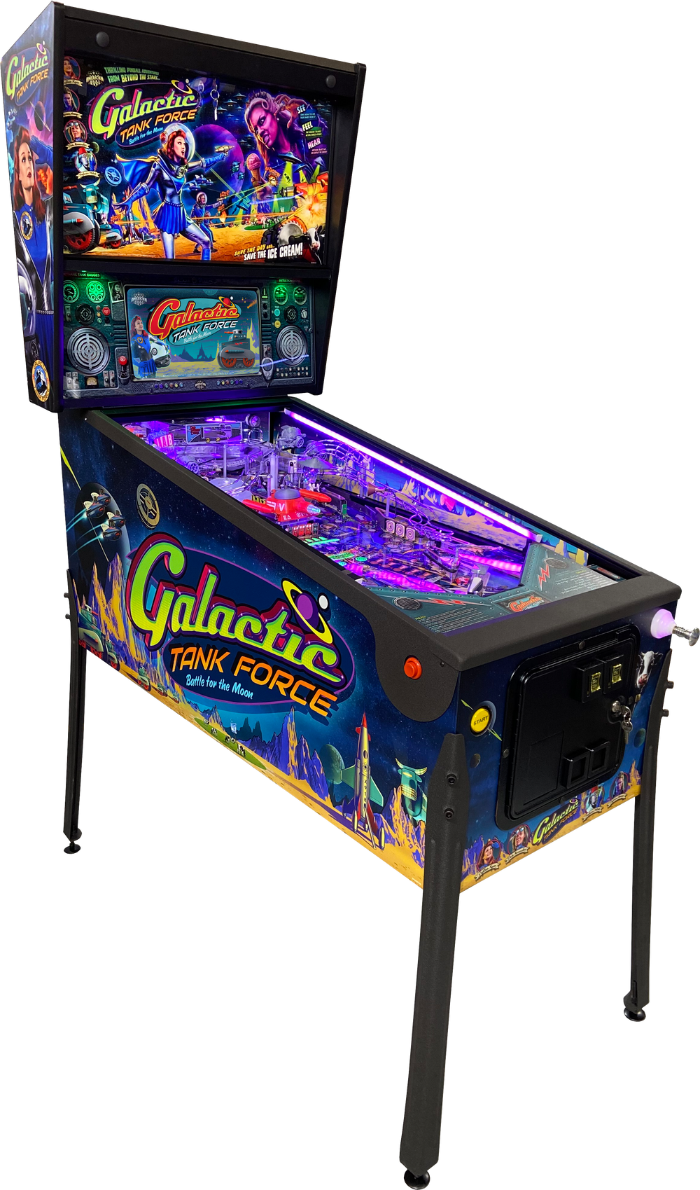 Galactic Tank Force Deluxe by American Pinball