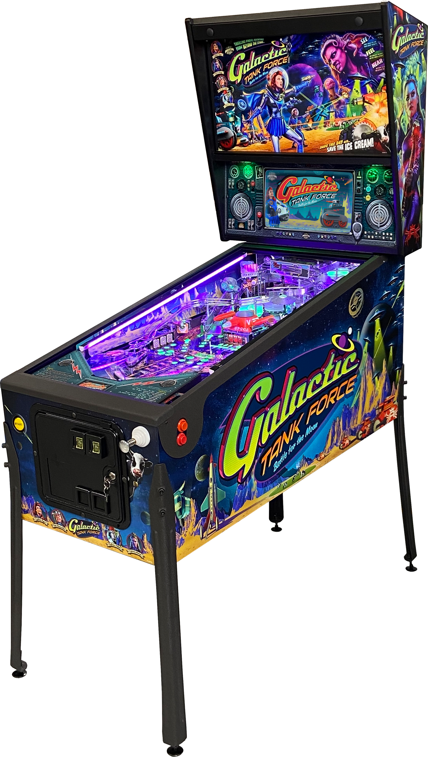 Galactic Tank Force Deluxe by American Pinball