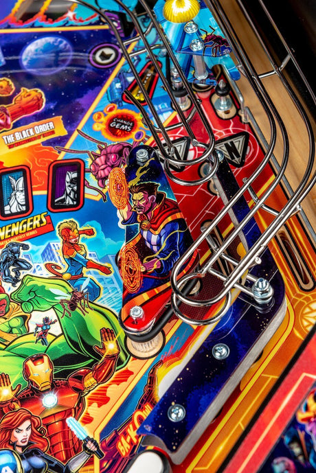 Avengers Infinity Quest Pinball Machine Premium By Stern 7