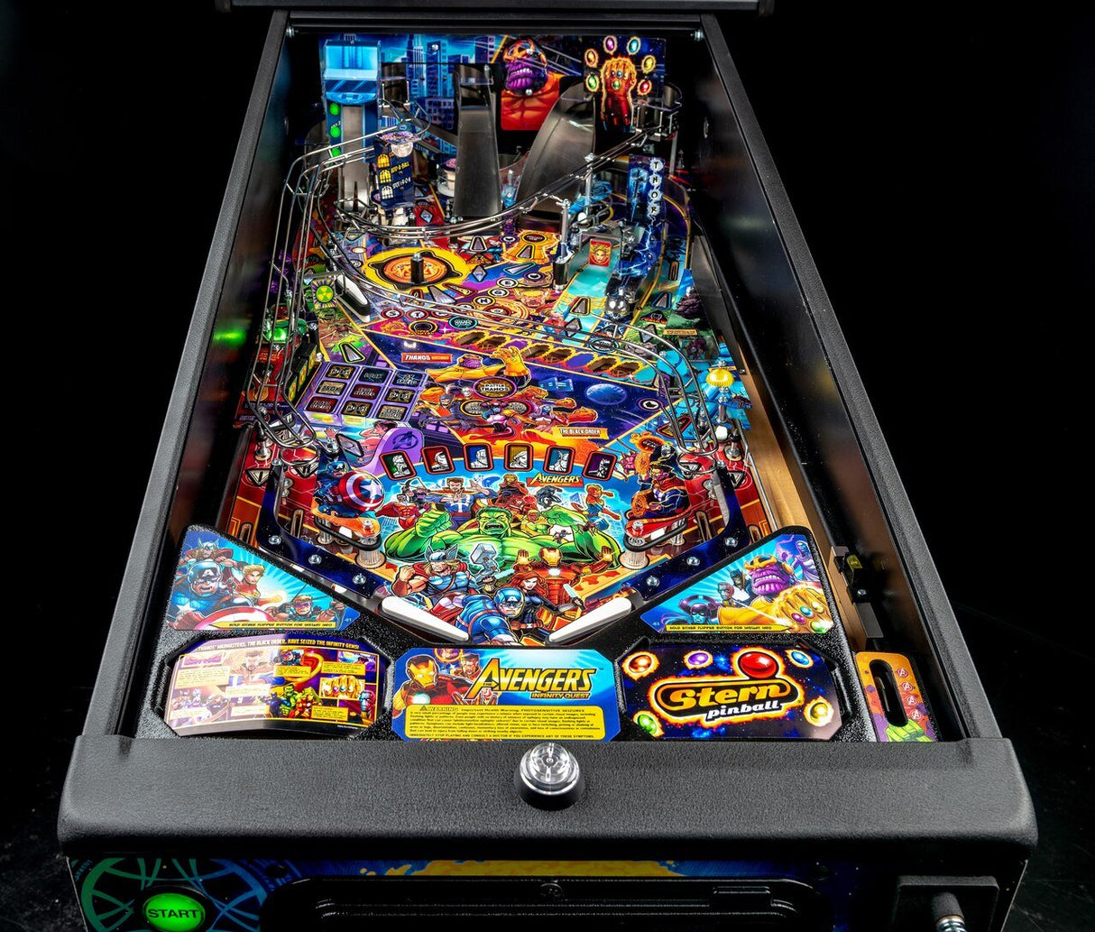 Avengers Infinity Quest Pinball Machine Pro By Stern 4