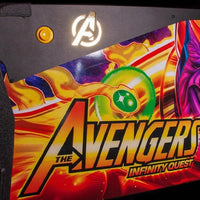 Avengers Infinity Quest Side Rail Armor Stern Pinball