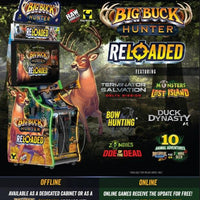 Big Buck Hunter Reloaded Arcade Game Flyer 2