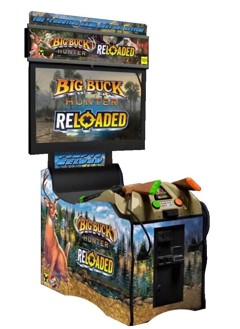 Big Buck Hunter Reloaded Panorama Arcade Game Online Gameroom Goodies
