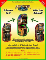 
              Big Buck Hunter World Arcade Game Flyer
            