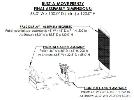 Bust-A-Move Frenzy assembly