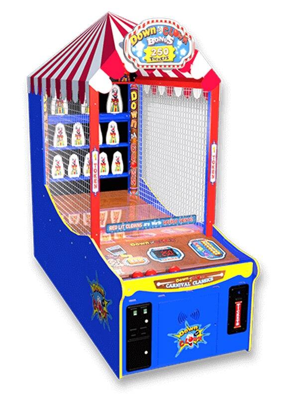Carnival Down the Clown Redemption Arcade Game left
