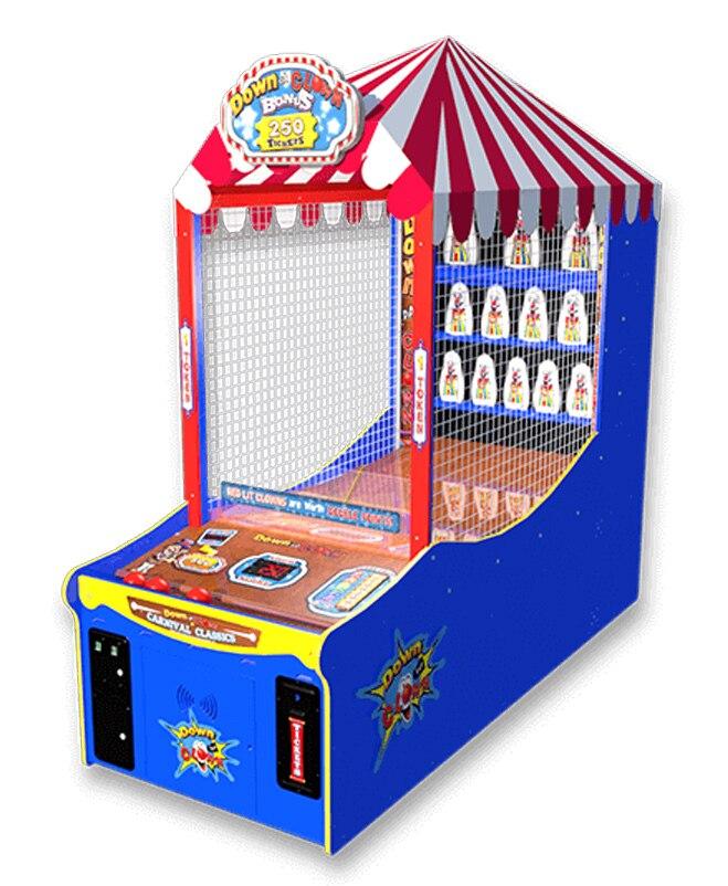 Carnival Down the Clown Redemption Arcade Game