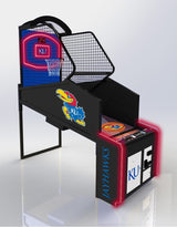 Collegiate Basketball Arcade Game Team Hoops Pop a Shot - Gameroom Goodies