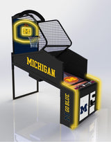 Collegiate Basketball Arcade Game Team Hoops