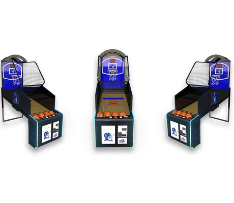 Collegiate Basketball Arcade Game Team Hoops Pop a Shot - Gameroom Goodies