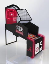 Collegiate Basketball Arcade Game Team Hoops Pop a Shot - Gameroom Goodies