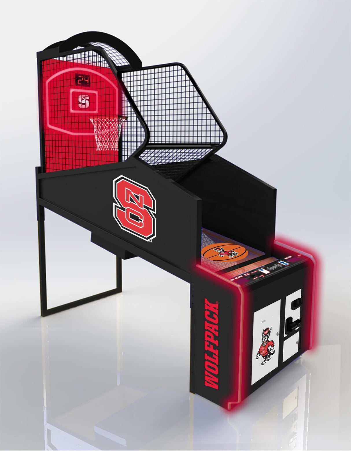 Collegiate Basketball Arcade Game Team Hoops