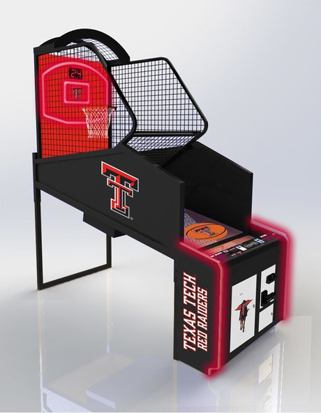 Collegiate Basketball Arcade Game Team Hoops Pop a Shot - Gameroom Goodies