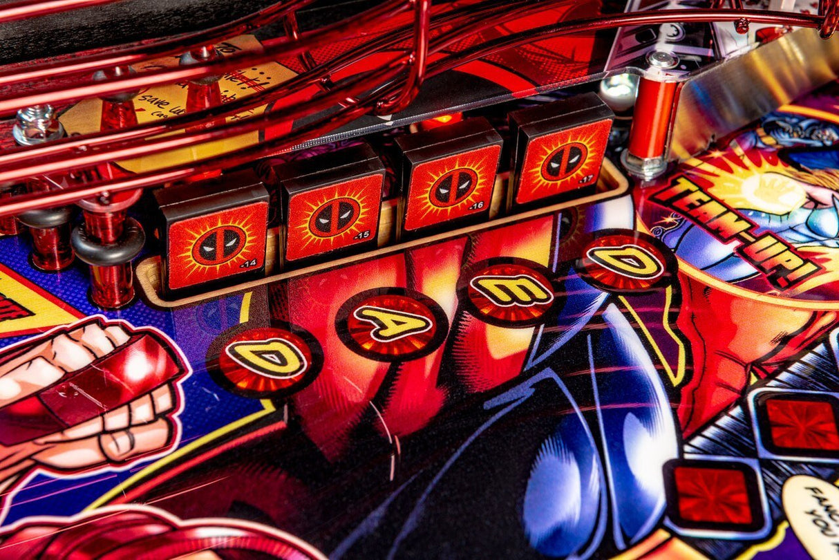 Deadpool Premium Pinball Machine Detail 9