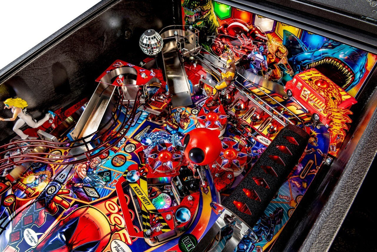 Deadpool Premium Pinball Machine Detail 8