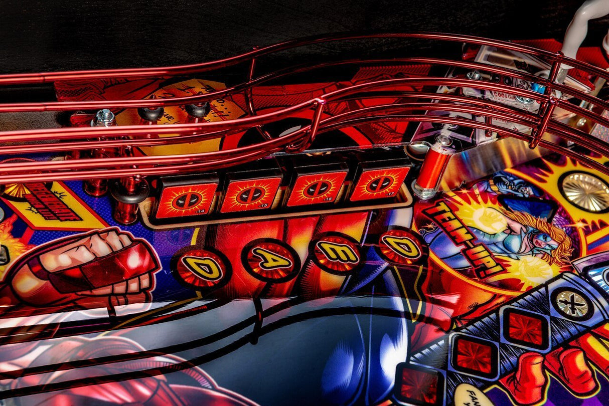 Deadpool Premium Pinball Machine Detail 6